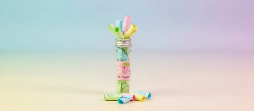 Wish Notes Paper Sop Tubes