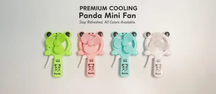 Cool Panda Breeze Fan Pack OF 4