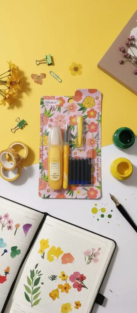 Sunny Bloom Fountain Pen Set